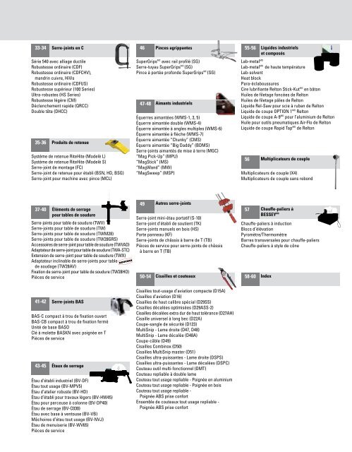 Bessey - Catalogue_2015_2016_FR