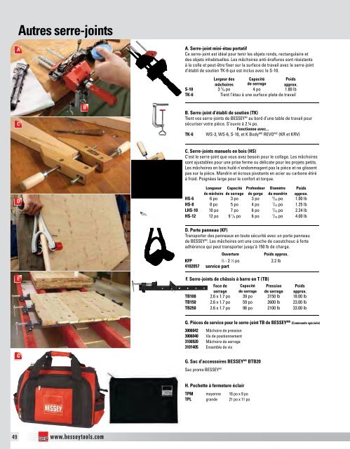 Bessey - Catalogue_2015_2016_FR