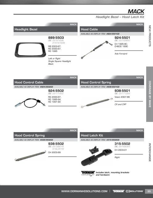 Dorman - HD Product Catalog