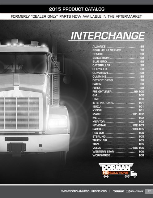 Dorman - HD Product Catalog