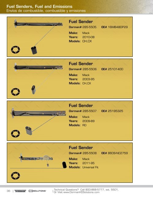 Dorman - Heavy Duty Catalogue