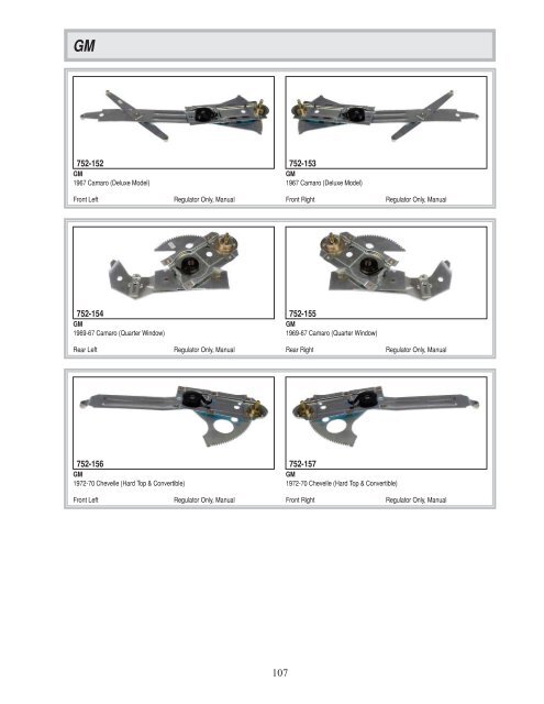 Dorman - Window Regulator