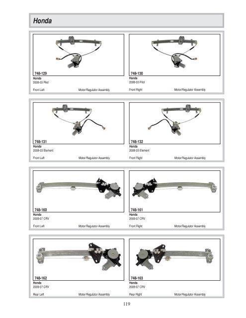 Dorman - Window Regulator