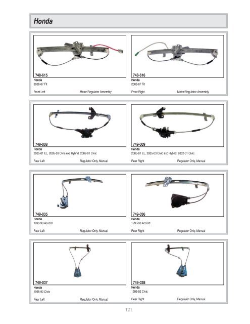 Dorman - Window Regulator