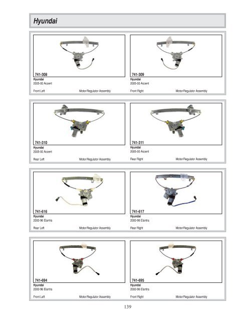 Dorman - Window Regulator