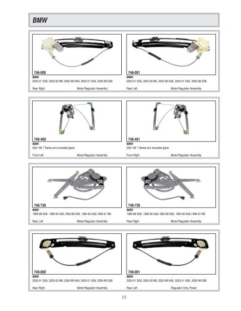 Dorman - Window Regulator