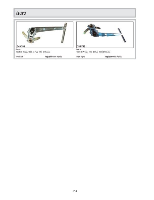 Dorman - Window Regulator