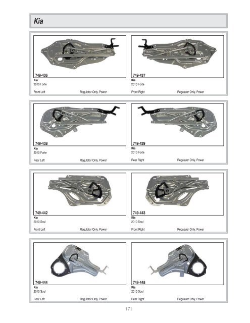 Dorman - Window Regulator