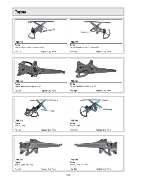 Dorman - Window Regulator