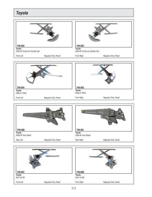 Dorman - Window Regulator