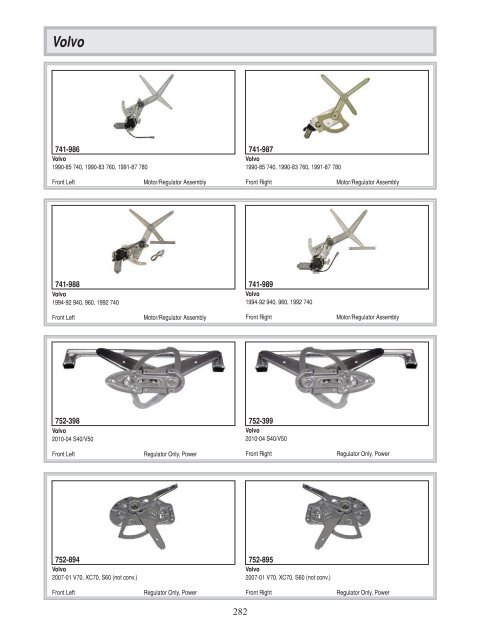 Dorman - Window Regulator