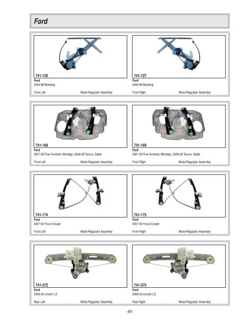 Dorman - Window Regulator