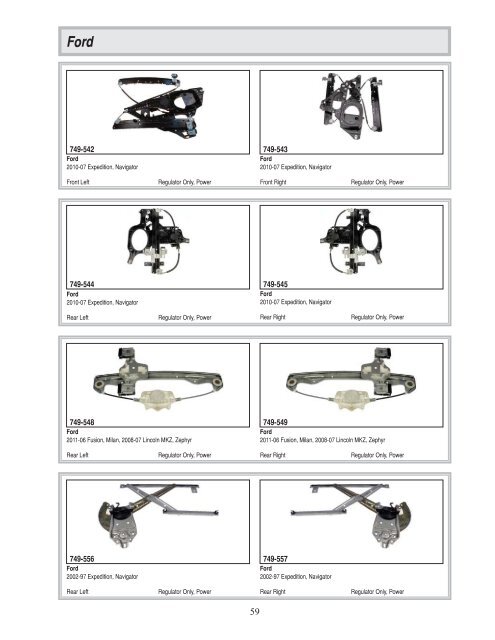 Dorman - Window Regulator