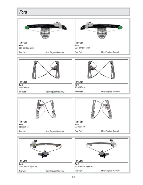 Dorman - Window Regulator