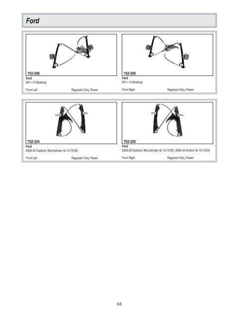 Dorman - Window Regulator