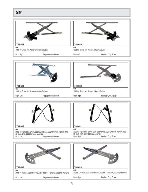 Dorman - Window Regulator