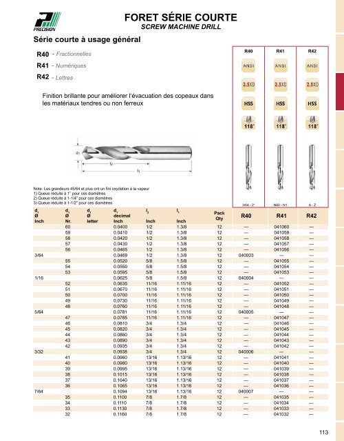 Dormer - Catalogue Français