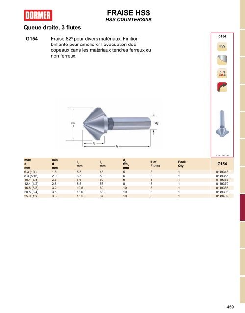 Dormer - Catalogue Français