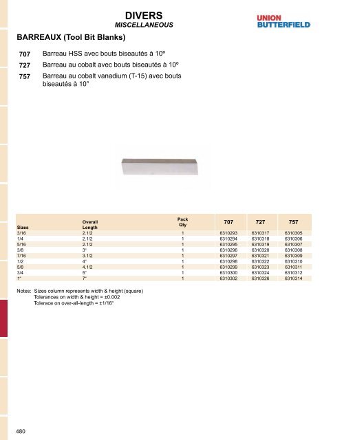 Dormer - Catalogue Français