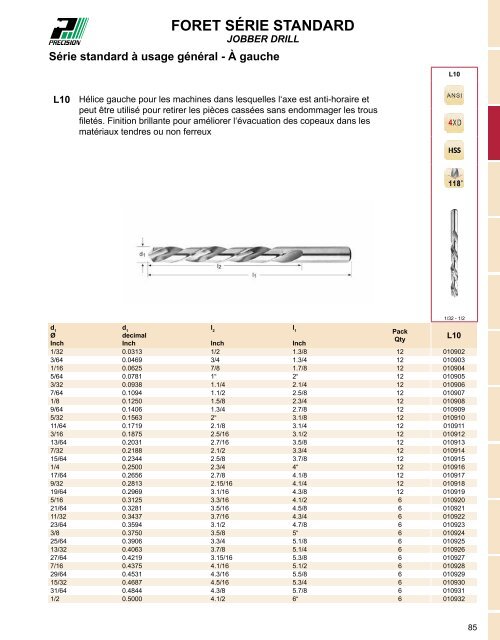 Dormer - Catalogue Français