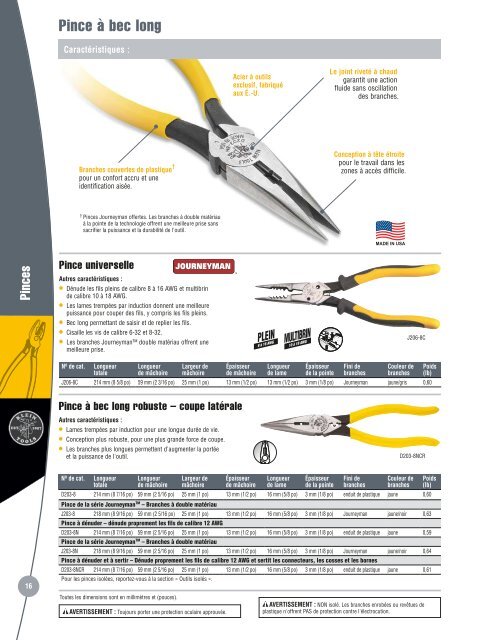 Klein Tools francais