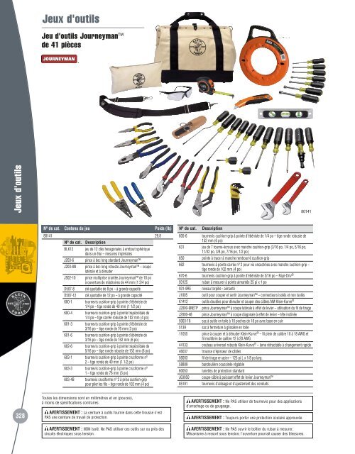 Klein Tools francais