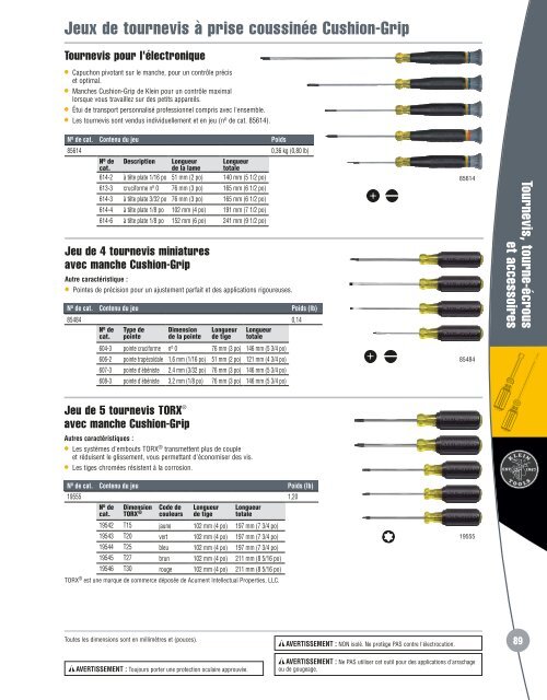 Klein Tools francais