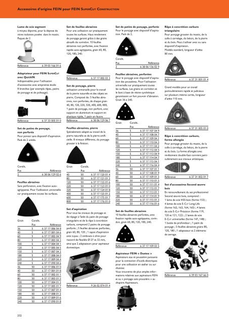 Fein Tools - Catalogue 2013-2014