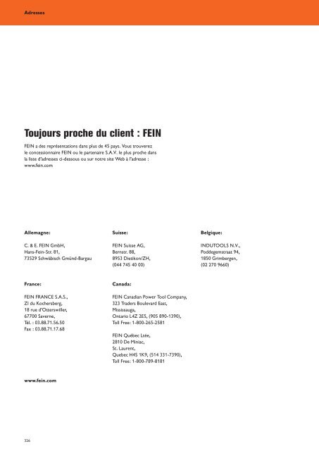 Fein Tools - Catalogue 2013-2014