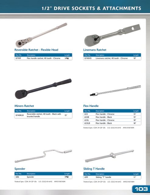 Gray Tools - Catalogue d’outils - édition canadienne