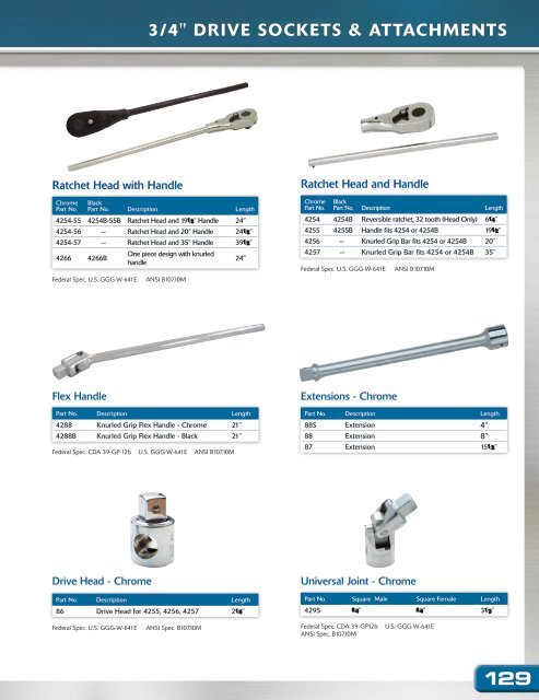 Gray Tools - Catalogue d’outils - édition canadienne