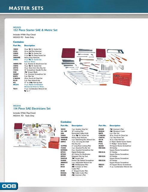 Gray Tools - Catalogue d’outils - édition canadienne