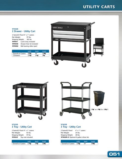 Gray Tools - Catalogue d’outils - édition canadienne