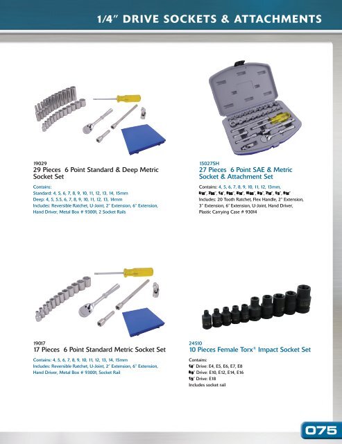 Gray Tools - Catalogue d’outils - édition canadienne