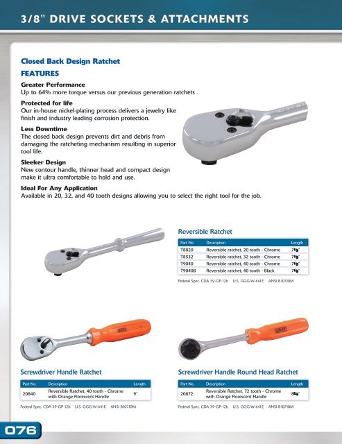 Gray Tools - Catalogue d’outils - édition canadienne