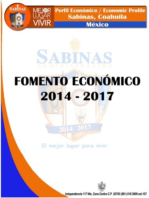 PERFIL ECONOMICO 2016 ESPANOL - INGLES