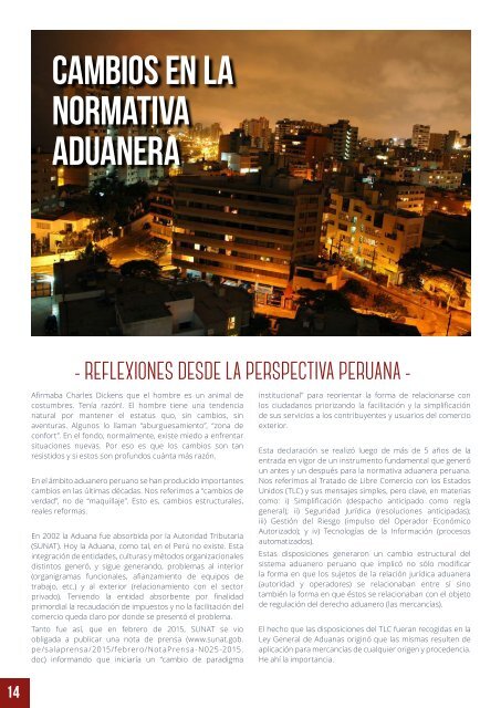 Nueva Regulación Aduanera