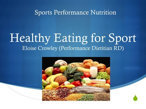 Nutrition for Running