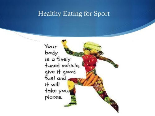 Nutrition for Running