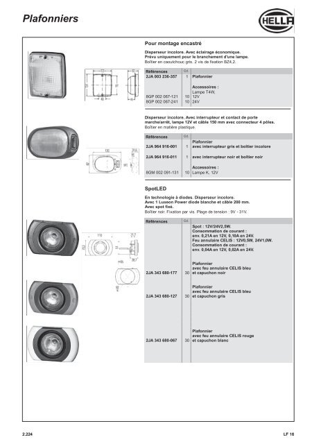 Hella Éclairage universal