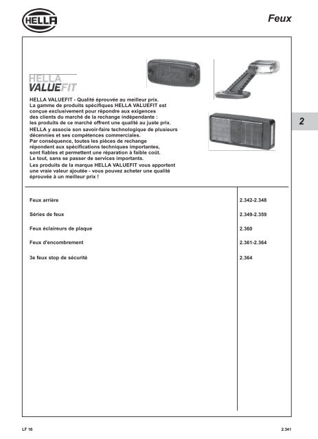 Hella Éclairage universal