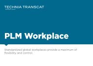TechniaTranscat PLM Workplace