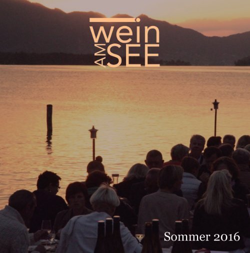 Wein am See Folder 2016