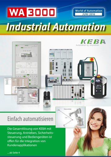 WA3000 Industrial Automation Juni 2016