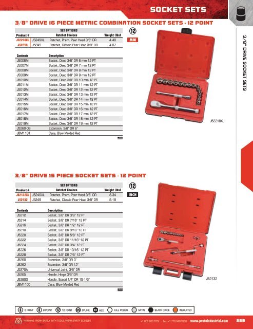 Proto - Douilles, Outils, Accessoires