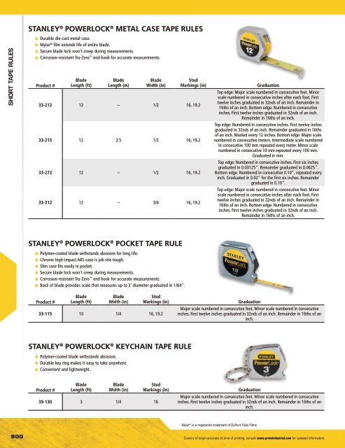 Stanley - Outils à main