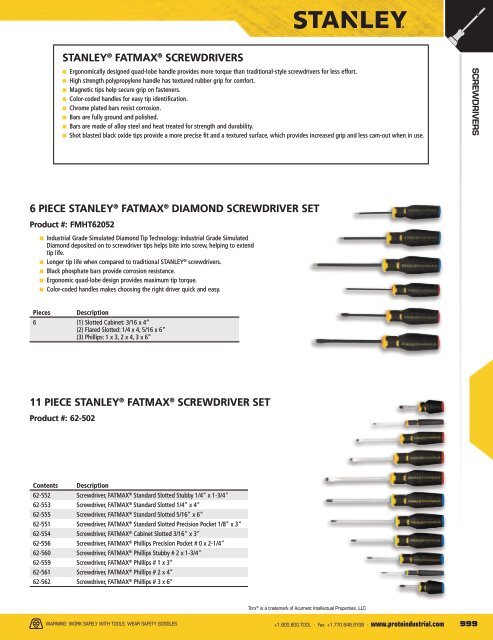 Stanley - Outils à main