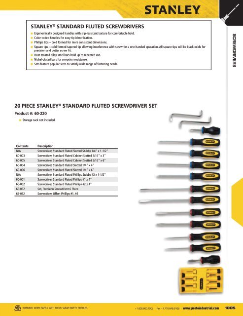 Stanley - Outils à main