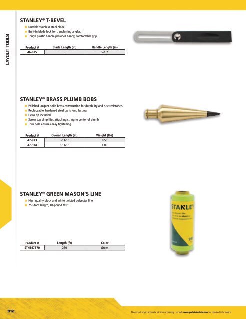 Stanley - Outils à main