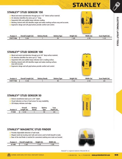 Stanley - Outils à main